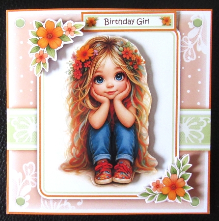 Birthday Girl Mini Kit with Ages 2 to 5 Yrs by Davina Rundle
