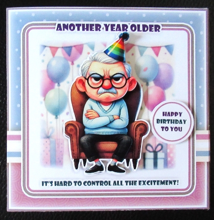 Another Year Older Male  Mini Kit by Davina Rundle