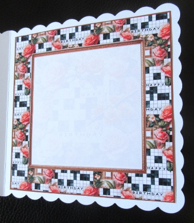 birthday crossword  insert by Davina Rundle
