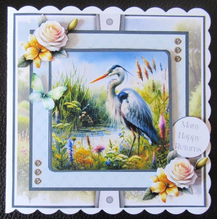 A Herons Habitat by Davina Rundle