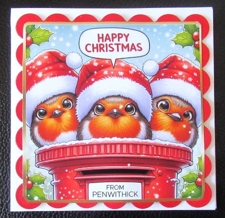 robins and blackbirds by Davina Rundle