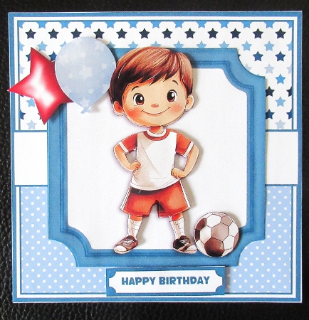 7x7 - 5x7 - 6x6 SPORTY BOYS SET 2 by Davina Rundle