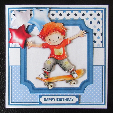 7x7, 6x6, 5x7 SPORTY BOYS SET 3 by Davina Rundle