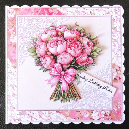 Peonies For You Mini Kit by Davina Rundle