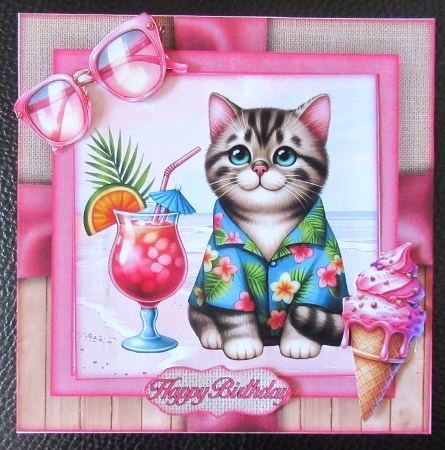 Beach Cat Mini Kit by Davina Rundle