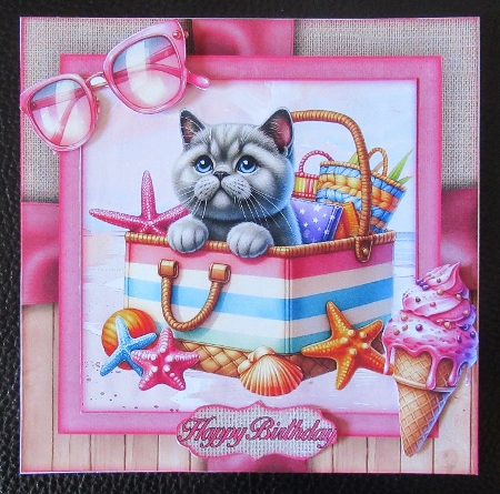 Beach Cat Mini Kit by Davina Rundle