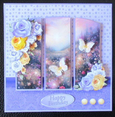 Summer Sunset - Panel Card Mini Kit by Davina Rundle