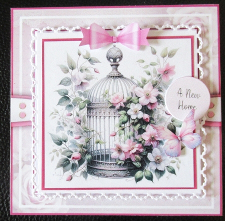 Floral Birdcages by Davina Rundle