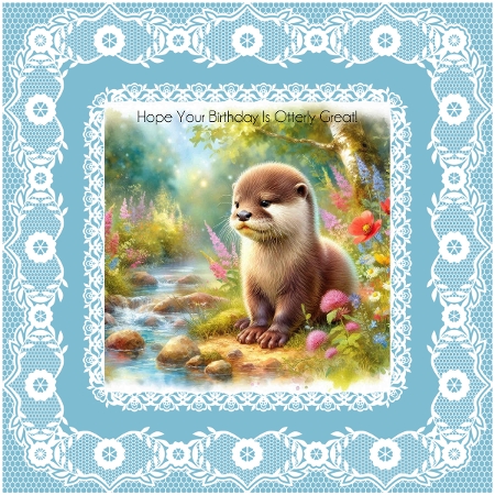 Spring Bank Otters by Davina Rundle