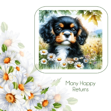 Daisy Pups 8 by Davina Rundle