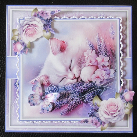Lavender Kitten Mini Kit by Davina Rundle