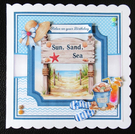 TIME TO RELAX - BEACH by Davina Rundle