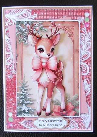 Lovely Little Reindeer by Davina Rundle
