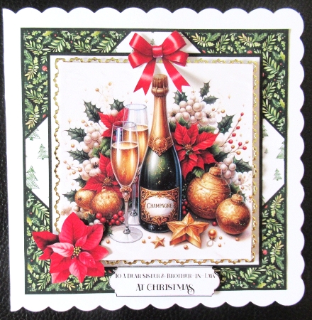 Christmas Celebration Champers by Davina Rundle