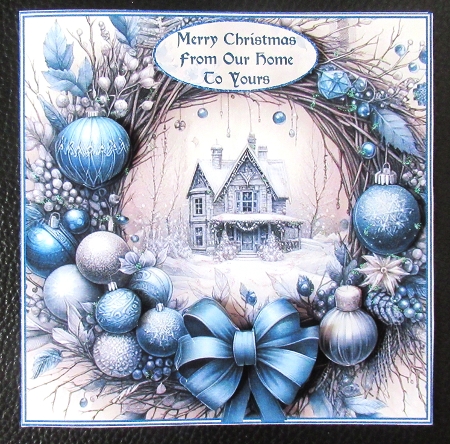 Blue Christmas Mini Kit 2   by Davina Rundle