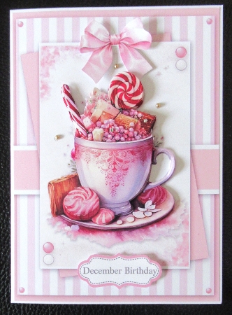Pretty In Pink Christmas Wishes 5 by Davina Rundle