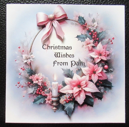 Pastel Christmas Frames by Davina Rundle