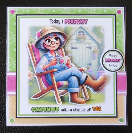 Gardening Forecast Female Mini Kit by Davina Rundle