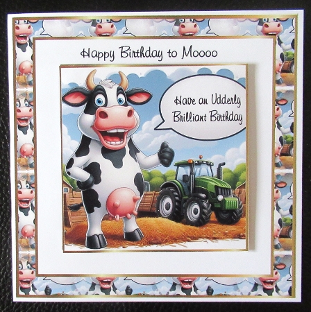 udderly brilliant birthday by Davina Rundle