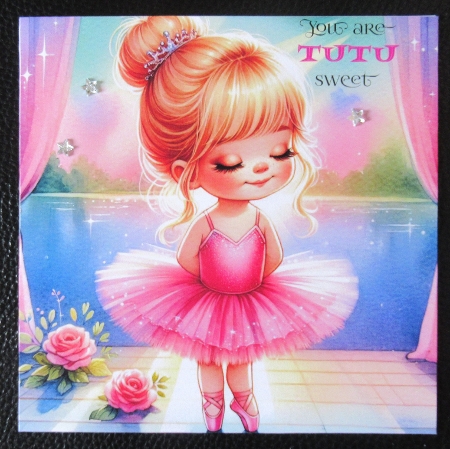 Adorable ballerina by Davina Rundle