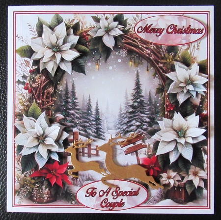 Festive Scene Mini Kit 3  **Includes 8X8, 7X7, 6X6 & 5X7 card bases**   by Davina Rundle