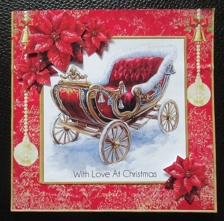 Santas Sleigh 1 Mini Kit 7x7 by Davina Rundle