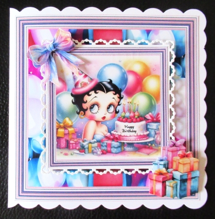 Betty Boop Birthday - Mini Kit by Davina Rundle