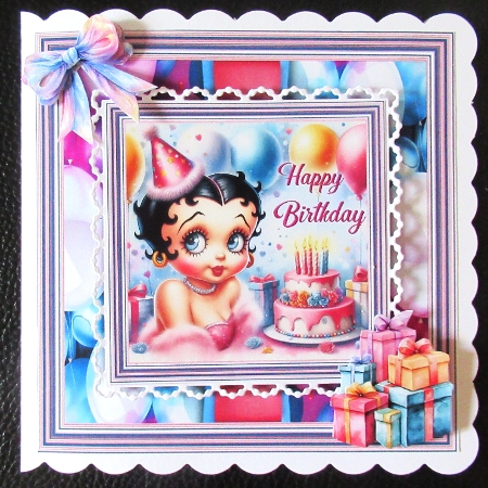 Betty Boop Birthday - Mini Kit by Davina Rundle
