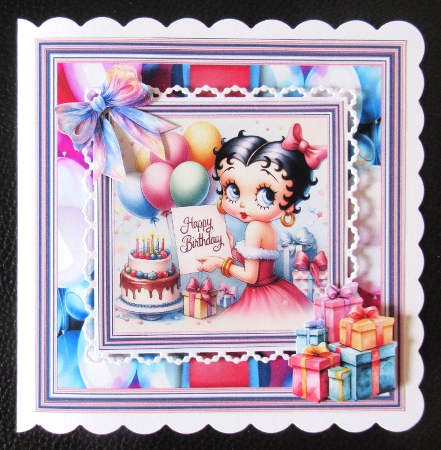 Betty Boop Birthday - Mini Kit by Davina Rundle