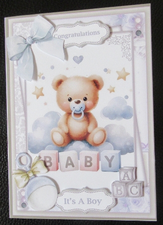 cup1384028_2073 - Buy 1 Get 2 FREE - Baby Boy Teddy