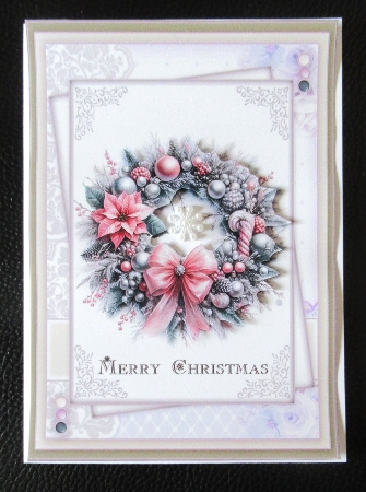 Set Of 3 ~ Christmas Greetings by Davina Rundle