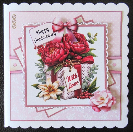 Peony Posy Giftboxes by Davina Rundle
