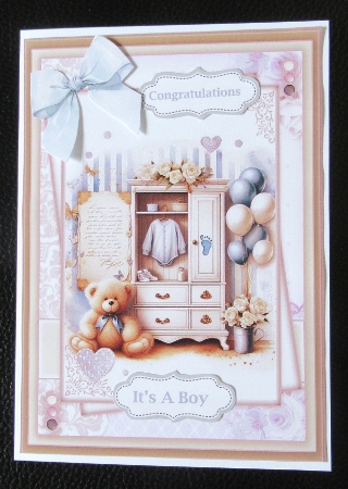 Set Of 3 ~ New Baby 2 by Davina Rundle