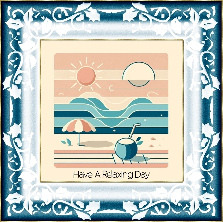 Quiet beach-Minimalism - CARD FRONTS Featured Gallery Photo