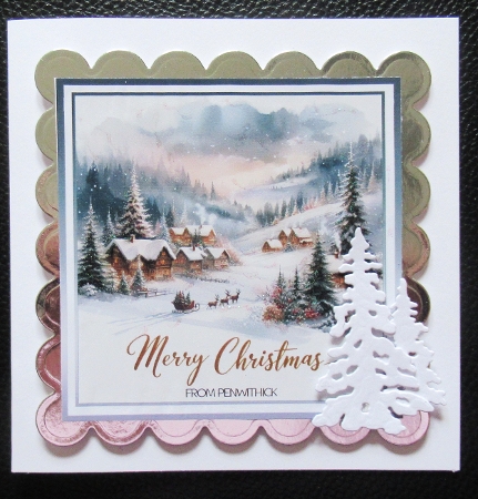snowscene christmas 3 by Davina Rundle