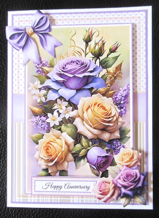 Pastel Summer Roses With 3 Toppers - Makes 3 Cards by Davina Rundle