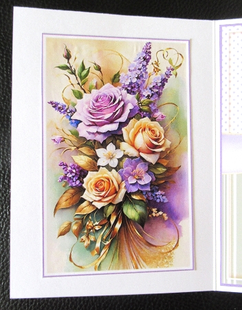 Pastel Summer Roses With 3 Toppers - Makes 3 Cards by Davina Rundle
