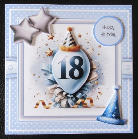 Milestone Balloons Male 18 by Davina Rundle