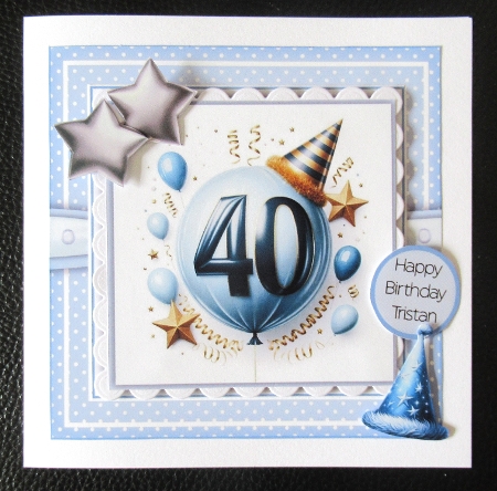 Milestone Balloons Male 40 by Davina Rundle