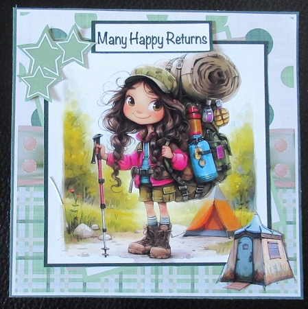 Taking A Hike 1 Mini Kit 7x7 by Davina Rundle