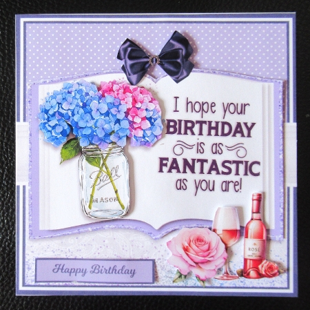 BIRTHDAY GREETINGS 6x6 & 7x7 by Davina Rundle