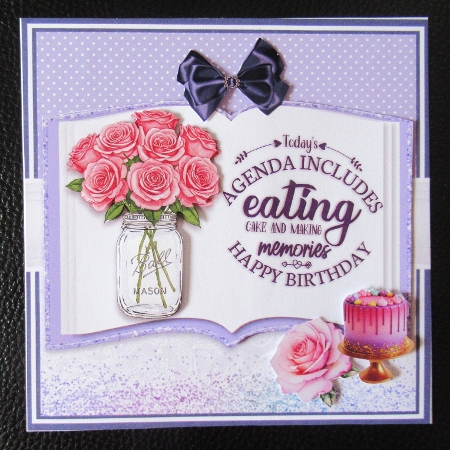 BIRTHDAY GREETINGS 6x6 & 7x7 by Davina Rundle