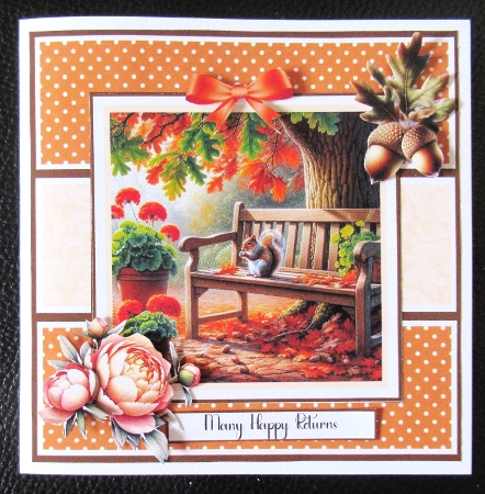 Autumnal Benches by Davina Rundle