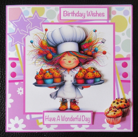 Muffin Superstar 2 Mini Kit 7x7 by Davina Rundle