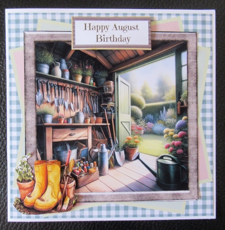 The Garden Shed - 7x7 Mini Kit by Davina Rundle