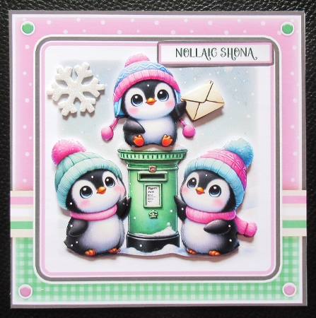 Penguin Post Green Mini Kit by Davina Rundle