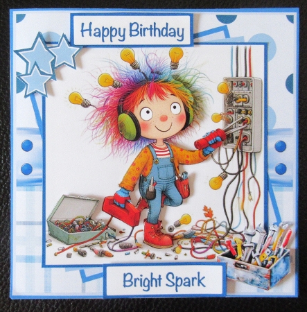Bright Spark Mini Kit 7x7 by Davina Rundle