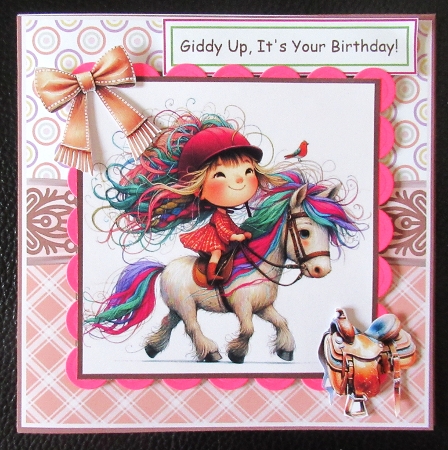 Giddy Up Mini Kit 7x7 by Davina Rundle