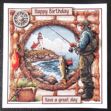 Lighthouse Fishing by Davina Rundle