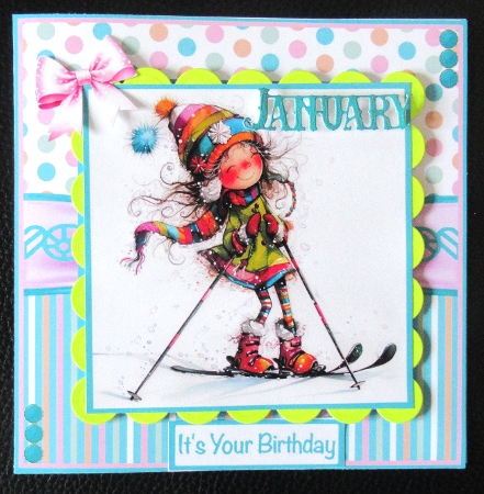 Slippery Slopes Mini Kit 7x7 by Davina Rundle